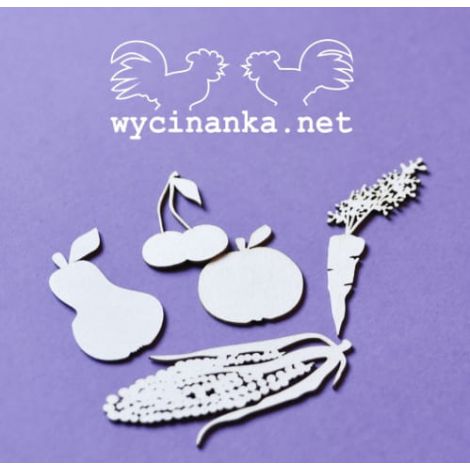 Tekturka Wycinanka Na Wsi - Plony, 5szt
